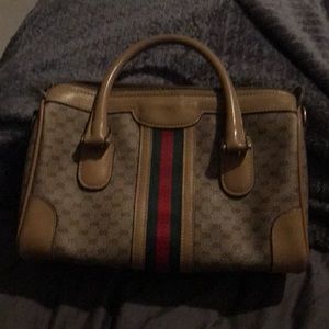 Vintage used Gucci doctor bag